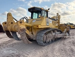 Side of used Komatsu Dozer